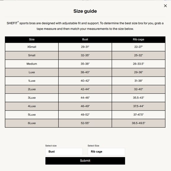 Shefit Ultimate Sports Bra 1Luxe high impact wire free gym workout navy blue - Picture 6 of 6